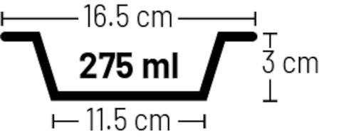 קערת אוכל/מים לחתולים NELL ורודה אובלית פלמינגו