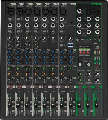זוית נוספת Mackie ProFX12v3+ Analog Mixer