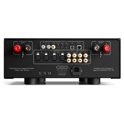  מגבר משולב סטרימר ו- Hegel H600 REFERENCE DAC