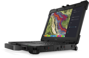 מחשב נייד מוקשח 7330 DELL Rugged Extreme מסך מגע 1400 NITS + עט 13.3 אינצ' מעבד i5 בתקן שרידות צבאי דל