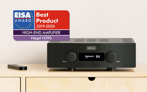 מגבר משולב סטרימר ו Hegel H390 DAC