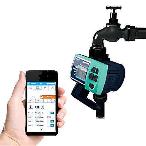 מחשב השקייה חד קווי סמארט "3/4 DC בלוטוס Galcon