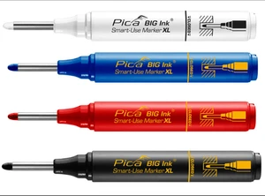 עט סימון מקצועי עבה פיקה Pica big ink שחור 