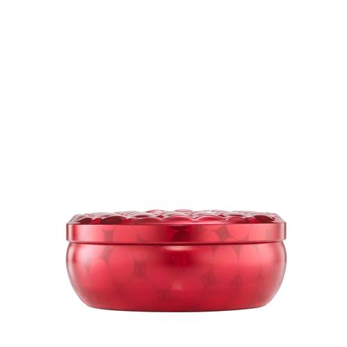נר ריחני בקופסת פח עם 3 פתילים - Cherry Gloss