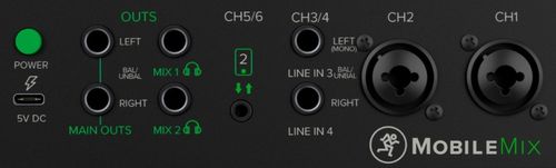 זוית נוספת Mackie MobileMix