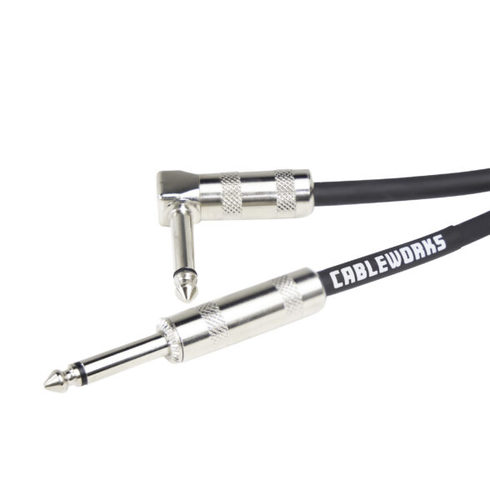 כבל לגיטרה 3 מ' פלג זוית GATOR GCWB-INS-10RA Backline Series 10 Foot Strt to RA Cable