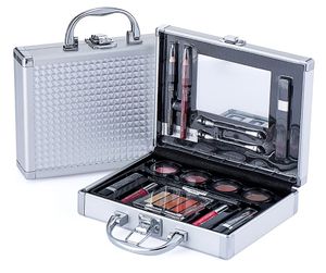 סט איפור לילדות במזוודה קשיחה (בטוח לשימוש) 22 אביזרים - Miss Young