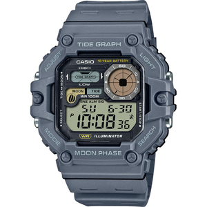 CASIO WS-1700H-8A גאות ושפל ומצב ירח חדש