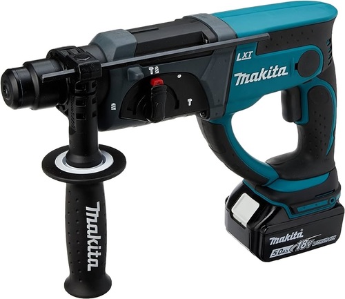 פטישון נטען 18V דגם DHR202 כולל סוללה 5AH (ללא מטען) מבית MAKITA מקיטה