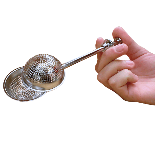 מסננת חליטה אישית עם קפיץ מנירוסטה