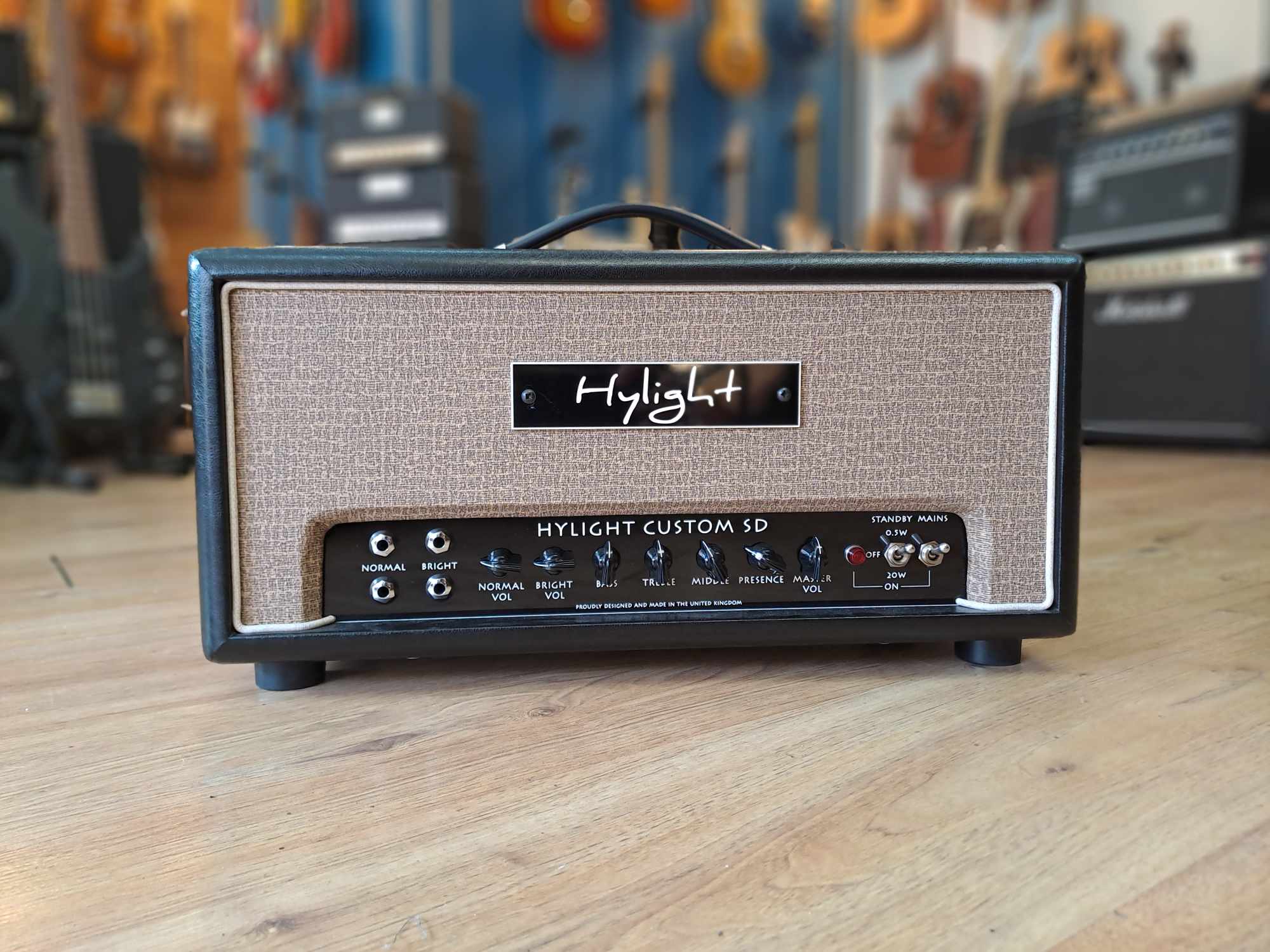 HYLIGHT Custom SD “Shiny Diamond” VR204 20/0.5W Head Vintage Reissue Made in England