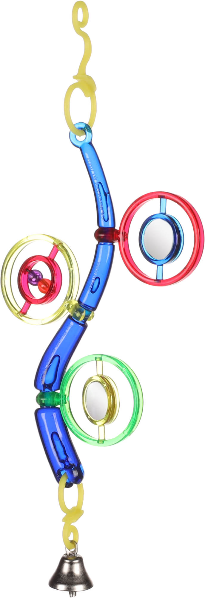 צעצוע לתוכי מראות ופעמונים פלמינגו 