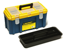 ארגז כלים 19'' + אורגנייזר 