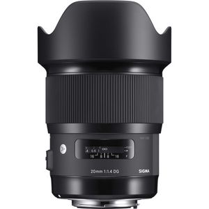 ‏עדשה Sigma 20mm F1.4 DG HSM ART לפנסוניק - השכרה