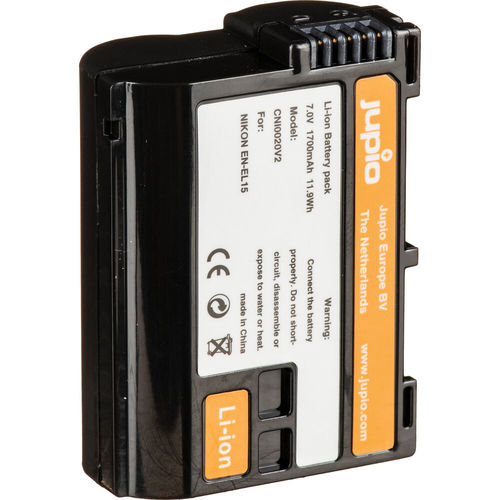 סוללת ליתיום (A)JUPIO EN-EL15 למצלמות NIKON