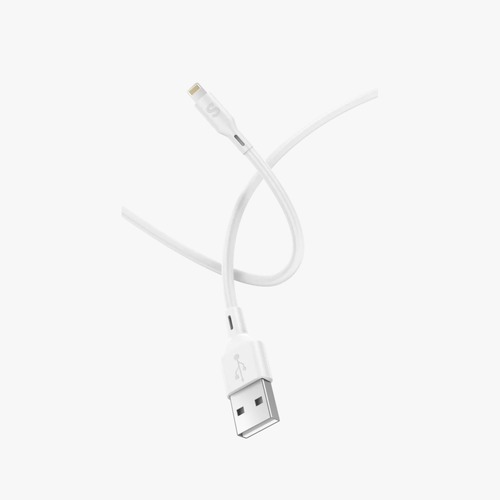 כבל אייפון  SILVER LINE LIGHTING TO USB 1.2M