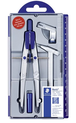 ֿמחוגה מתכת עם בורג ומוט הארכה STAEDTLER 550 02 NORIS comfort