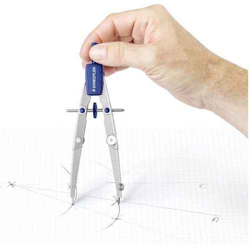 ֿמחוגה מתכת עם בורג ומוט הארכה STAEDTLER 550 02 NORIS comfort