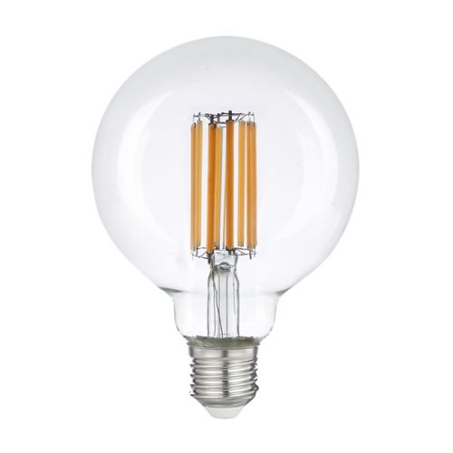 לד גלוב 95 דמוי פחם 15W E27 2700K ניתן לעמעום יורולוקס 
