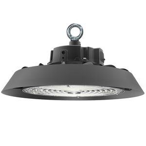 פנס מחסנים 100W 150Lm/w 90° IP65 שחור יורולוקס 
