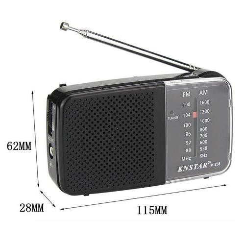 תמונת מוצר נוספת רדיו טרנזיסטור סוללות KNSTARB K-258 AA 