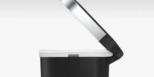 פח פלסטיק דוושה אפור צר 40 ל' סימפליומן | Simplehuman