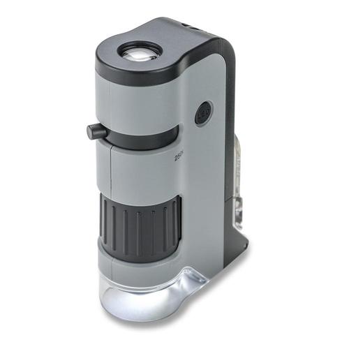 מיני מיקרוסקופ עם הגדלה פי 250-100 + מתאם MicroFlip