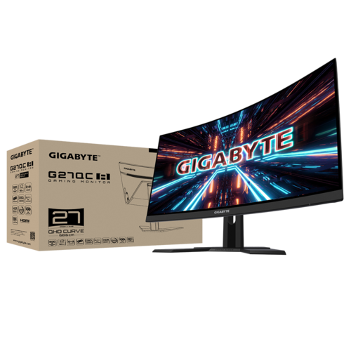 מסך גיימינג קעור Gigabyte G27QC-A 27