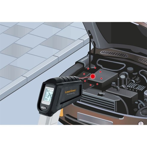 מד טמפרטורה ThermoSpot Plus. מק