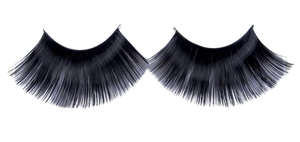 זוג ריסים שחורים ארוכים 