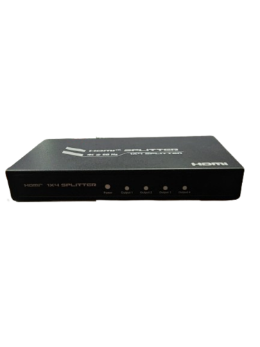 מפצל מגביר 4:1 hdmi תומך 4K