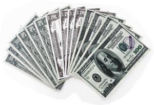 12 שטרות כסף לתחפושת ומשחקי דמיון - דולארים