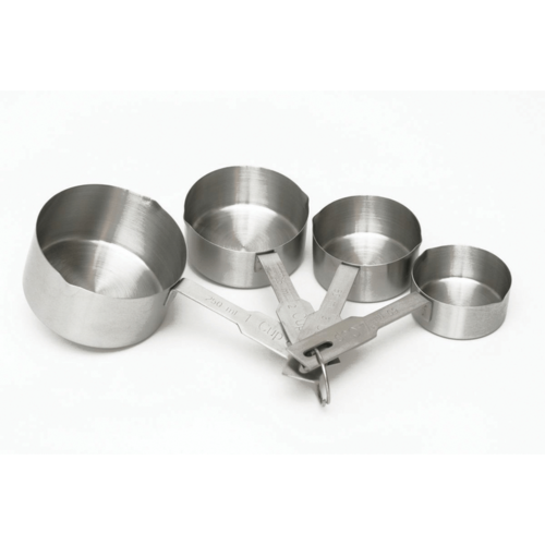 סט 4 כוסות מידה נירוסטה Glaze Roso, Roso Glaze