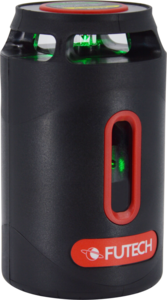 פלס לייזר קרן ירוקה אופקי 360- היקפי. FUTECH LL5505