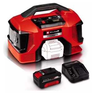 קומפרסור אויר נטען  היברידי 18V PRESSITO KIT EINHELL [סוללה + מטען]