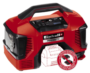 קומפרסור אויר נטען  היברידי 18V PRESSITO EINHELL [ גוף בלבד ]