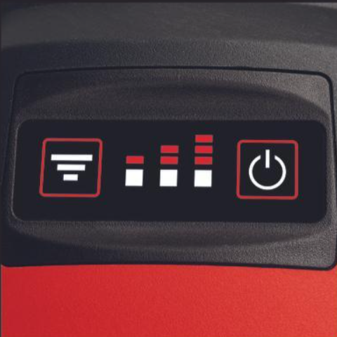 מאוורר נטען EINHELL GE-CF KIT 18/2200 LI 18 סוללה + מטען 