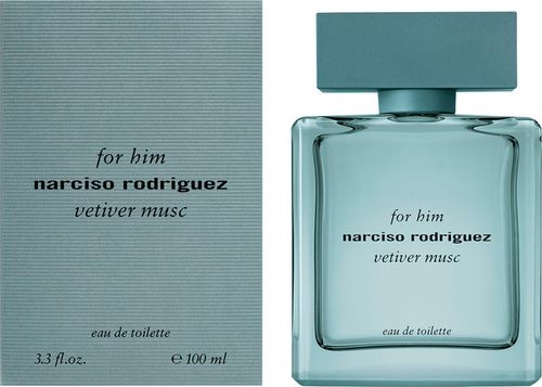 נרסיסו וטיבר מאסק לגבר א.ד.ט Narciso Rodriguez For Him Vetiver Musc e.d.t