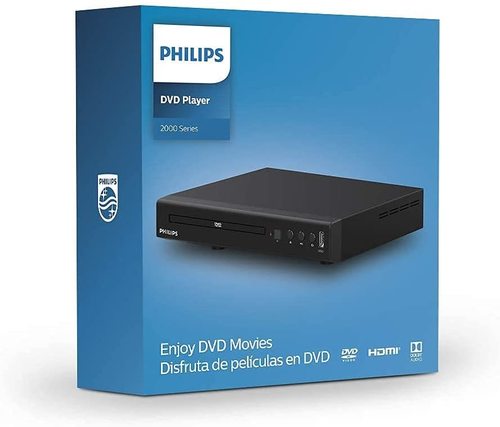  נגן PHILIPS DVD פיליפס דגם P200 צבע שחור