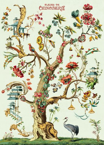 פוסטר : Fleurs de Chinoiserie