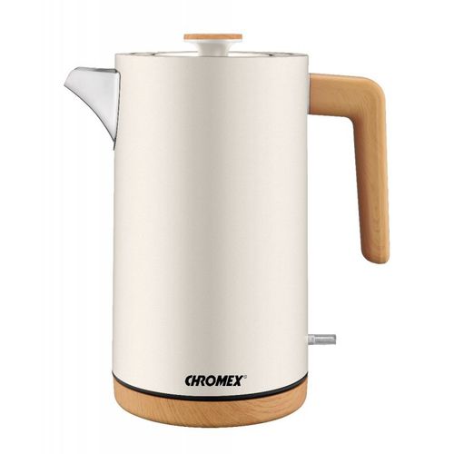  CHROMEX קומקום חשמלי מעוצב גוון קרם דגם CH669C CHROMEX קומקום חשמלי מעוצב גוון קרם דגם CH669C