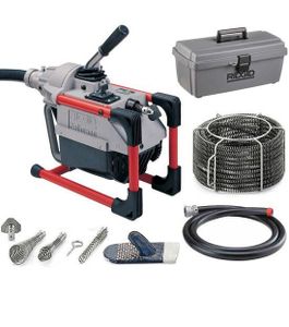 מכשיר לפתיחת סתימות חשמלי בצנרת עד “6 מבית RIDGID