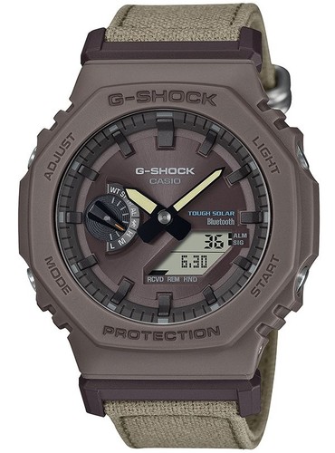 CASIO GA-B2100CT-5A סולארי ובלוטוס רצועת בד