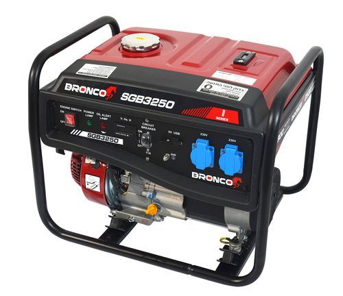 גנרטור בנזין כולל סטרטר SGB2500S מתוצרת BRONCO