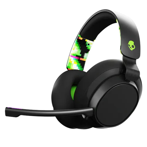 אוזניות ‏חוטיות Skullcandy SLYR XBOX- ירוק