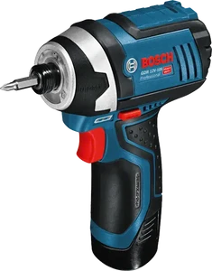 מברגת אימפקט נטענת 12V מקצועית כולל 2 סוללות 2.0Ah ומטען דגם GDR 12V-105 בוש