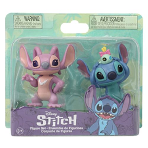 זוג דמויות אספנות ומשחק סטיץ' - Angel + Stich & Scrump