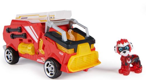 סרט העל: רכב הצלה עם אורות וצלילים ודמות - מרשל והכבאית