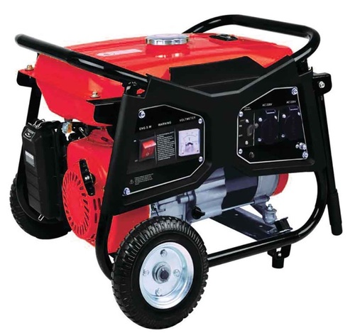 גנרטור 3800W מנוע בנזין+מייצב מתח+סטרטר ומצבר KR-3800