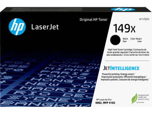 טונר ‏שחור מקורי HP 149X W1490X 9.5K